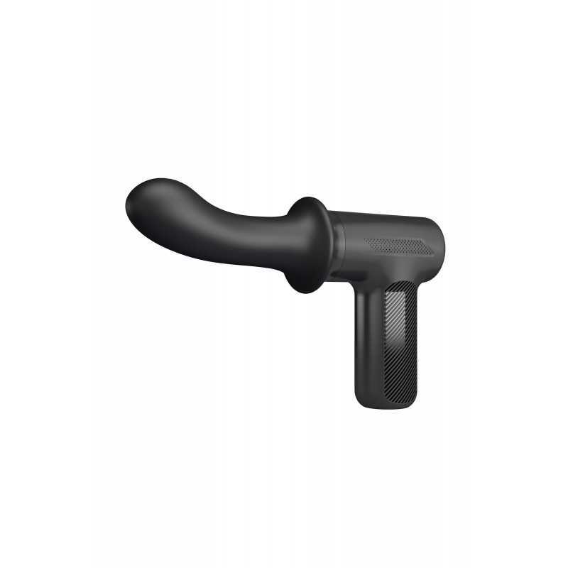Pistolet vibromasseur à poussée automatique rechargeable USB