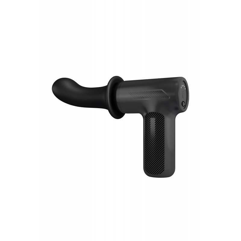 Pistolet vibromasseur à poussée automatique rechargeable USB