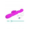 Vibromasseur rabbit ondulant point G et clitoris