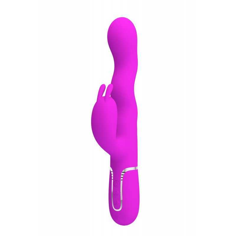 Vibromasseur rabbit ondulant point G et clitoris