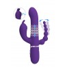 Vibromasseur triple stimulation | 7 vibrations, thumping, rolling
