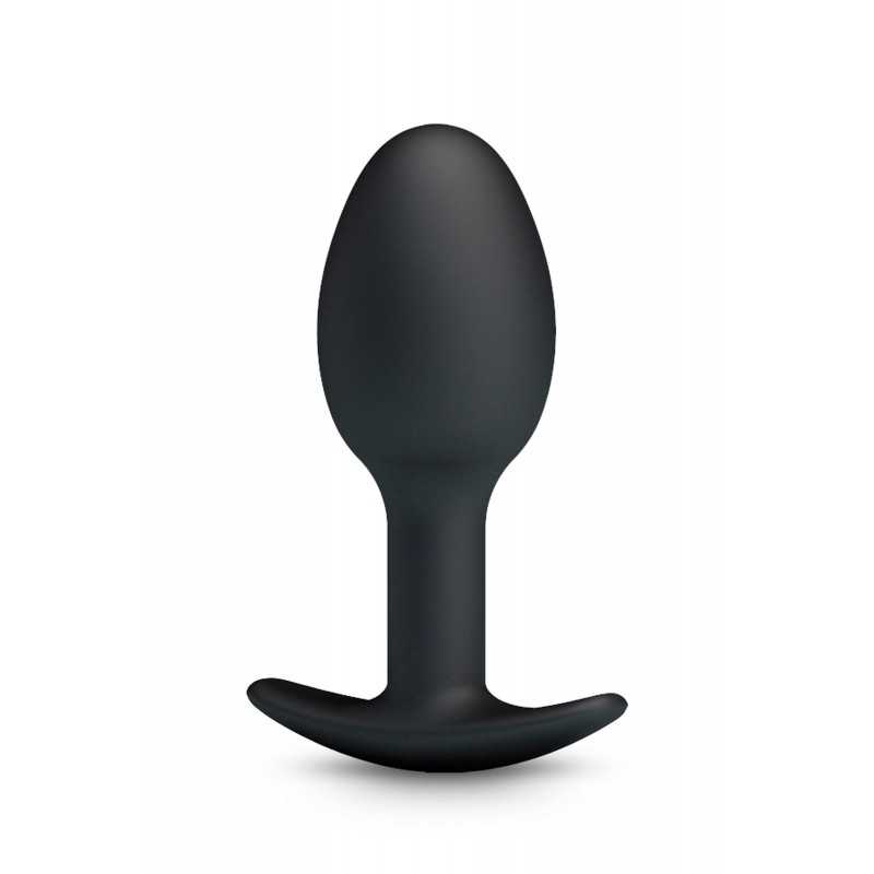 Plug anal avec bille oscillante noir nouvelle génération
