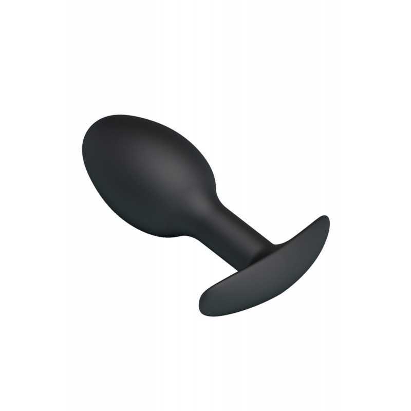 Plug anal avec bille oscillante noir nouvelle génération