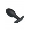Plug anal avec bille oscillante noir nouvelle génération