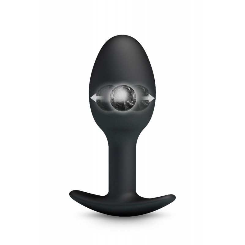 Plug anal avec bille oscillante