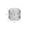 Gaine de masturbation 3D transparente Crystle