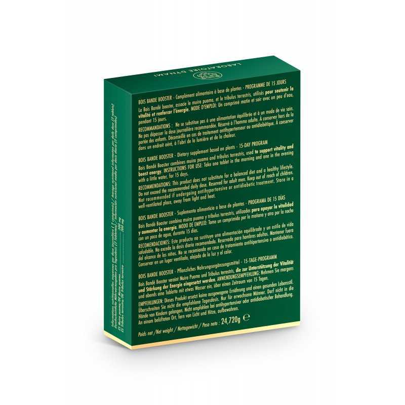 Bois Bandé Booster 30 comprimés – Vitalité masculine
