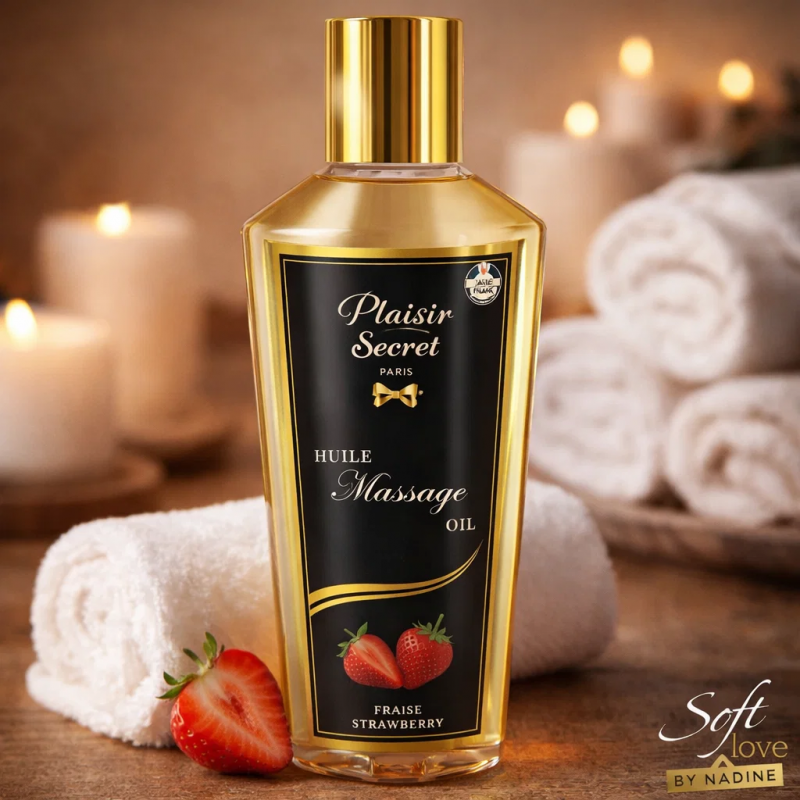 Huile de massage naturelle et végétale - 6 parfums sensuels