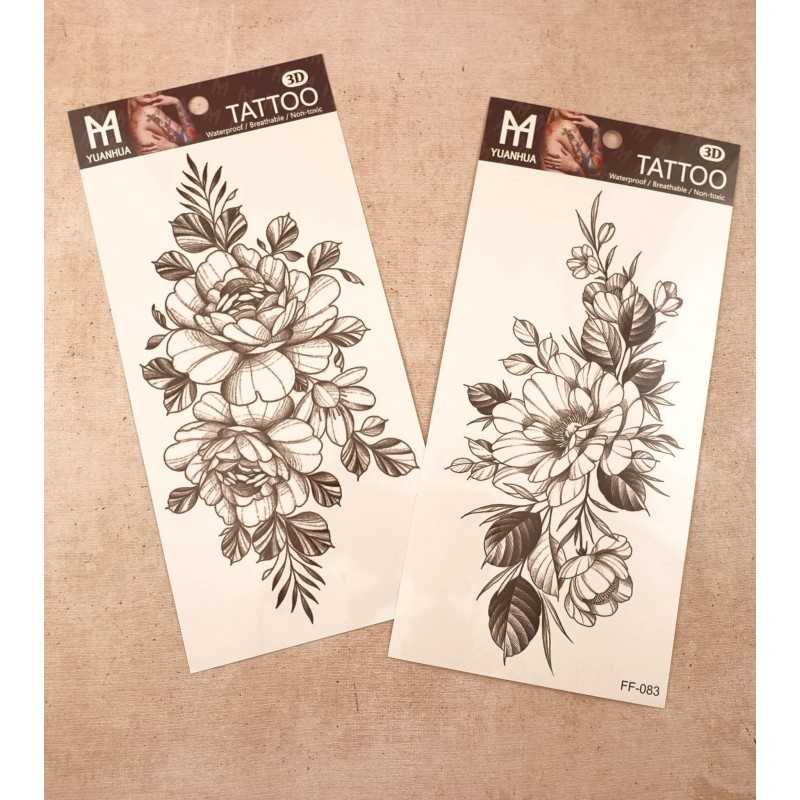 Tatouages Éphémères - Créations Artistiques Faciles et Hypoallergéniques