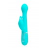 Vibromasseur Rabbit 4-en-1 avec va-et-vient rechargeable USB
