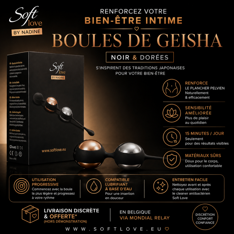Boules de Geisha - Exercices de Kegel avec Soft Love