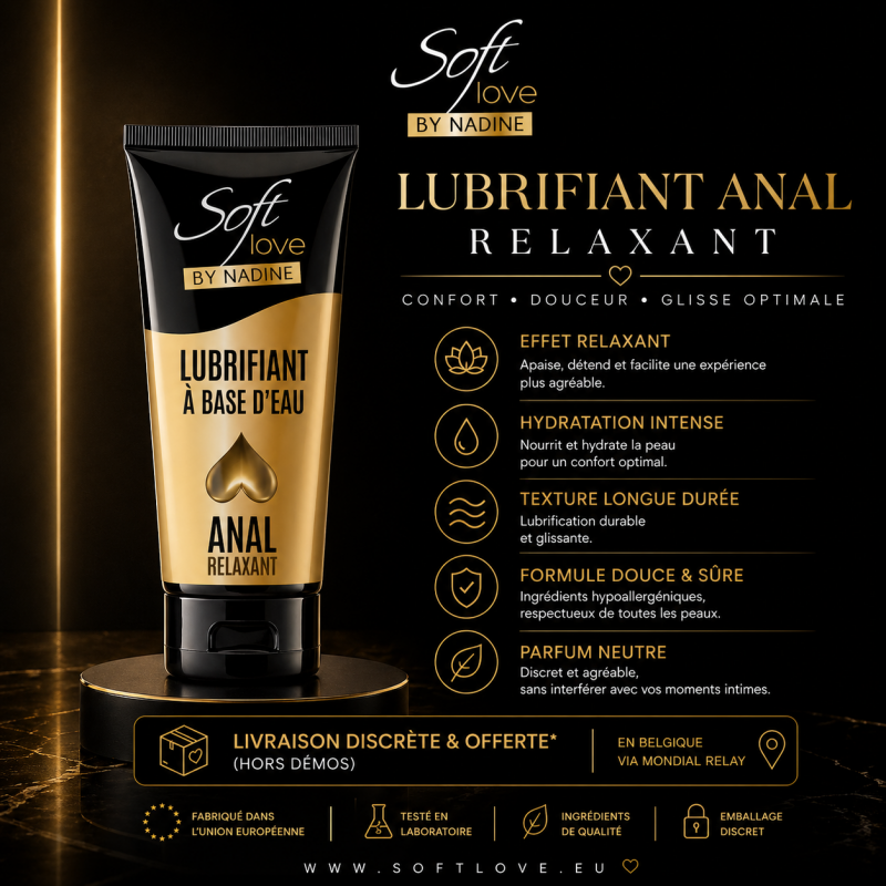 Lubrifiant Anal Relax Soft Love - Confort et Hydratation