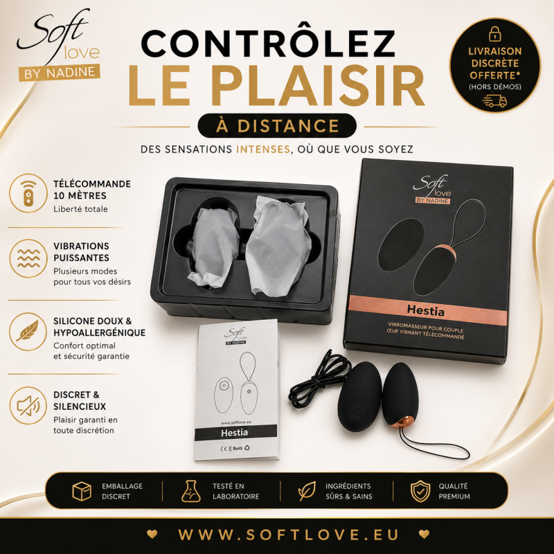 Œuf Vibrant Télécommandé Hestia – Plaisir et Stimulation