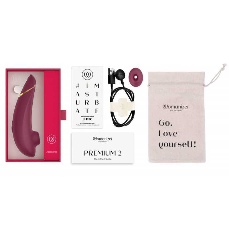 Womanizer Premium 2 stimulateur clitoridien silencieux