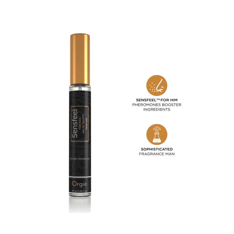 Eau de Toilette Homme Phéromone Booster Sensfeel 10 ml