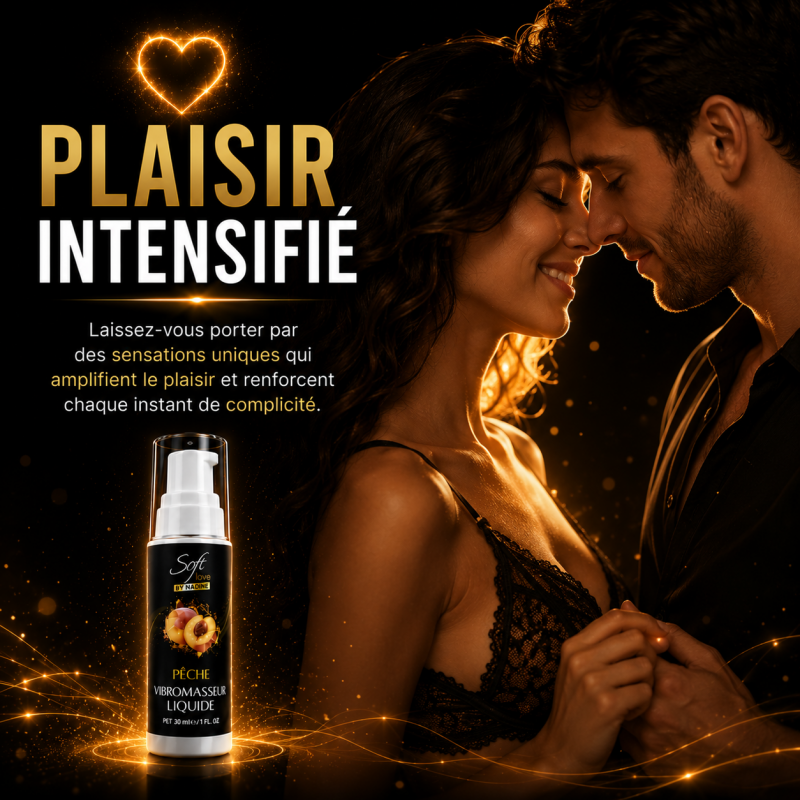 Vibromasseur Liquide Soft Love 30ml – Plaisir et Stimulation