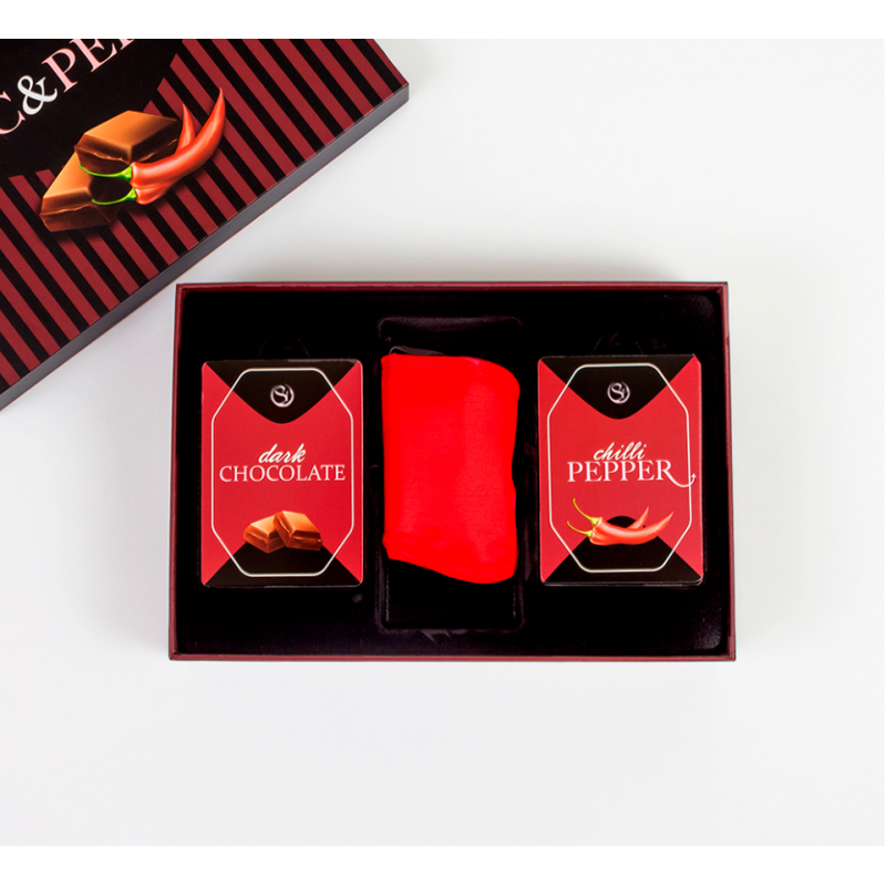 Jeu Choc & Pepper 48 Cartes Couple avec Bandeau