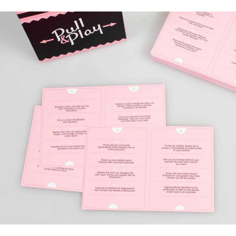 Jeu Pull & Play Couple 100 Défis et Cartes Duo
