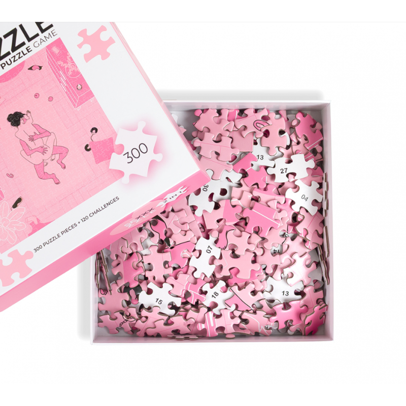 Puzzle Sexxxzzle 300 Pièces et 120 Défis pour Couple