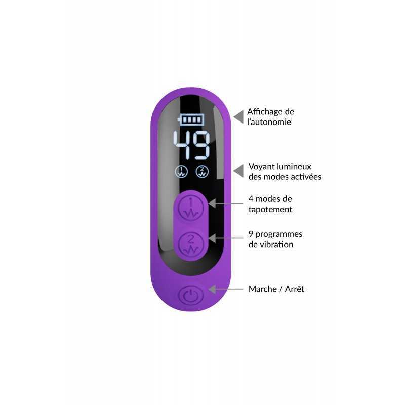 Sabien Vibromasseur Rabbit à Battements Rechargeable USB