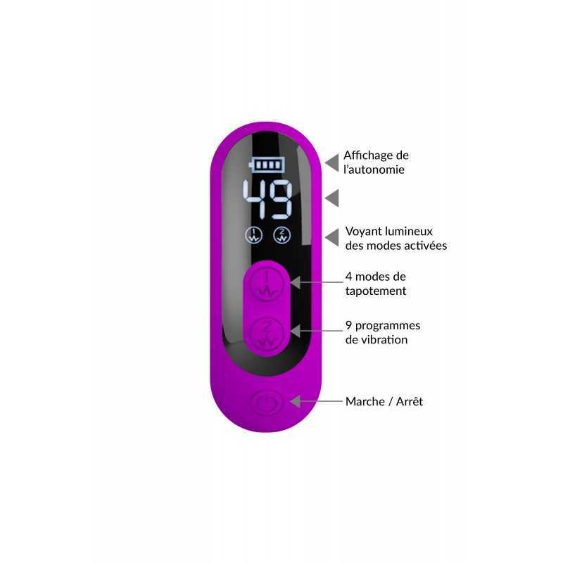 Yalanda Vibromasseur Rabbit Oscillant Rechargeable USB