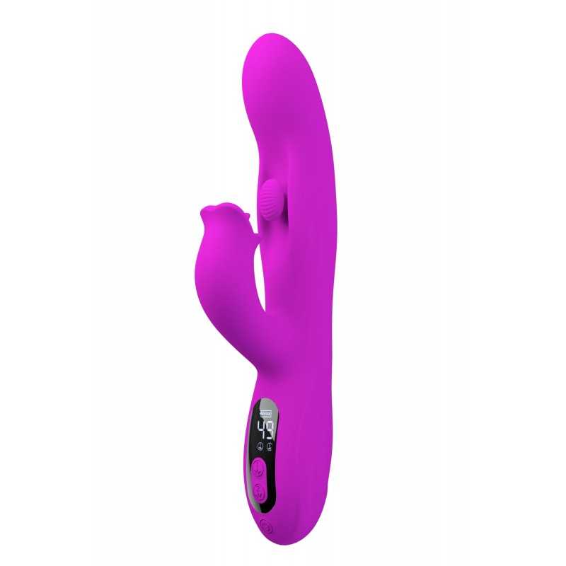 Yalanda Vibromasseur Rabbit Oscillant Rechargeable USB