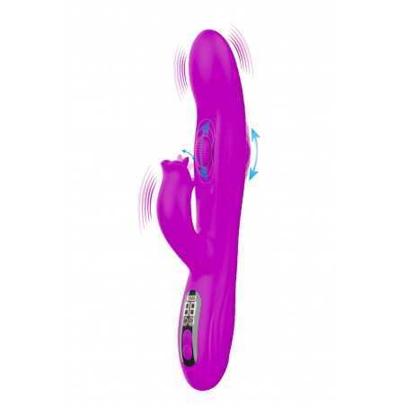 Vibromasseur rabbit oscillant Yalanda