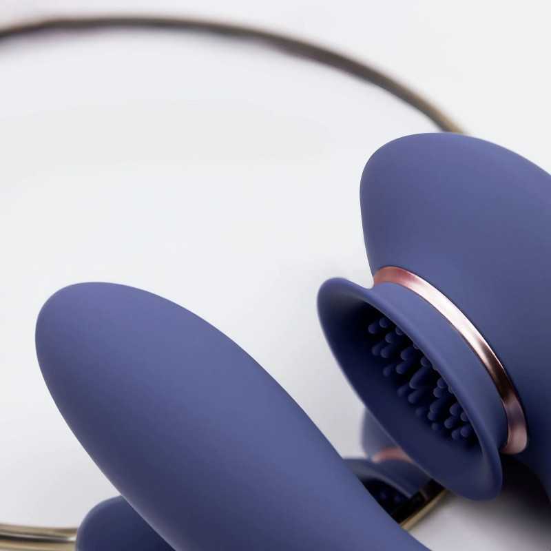 Twitch 3 Vibromasseur Rechargeable avec Aspiration