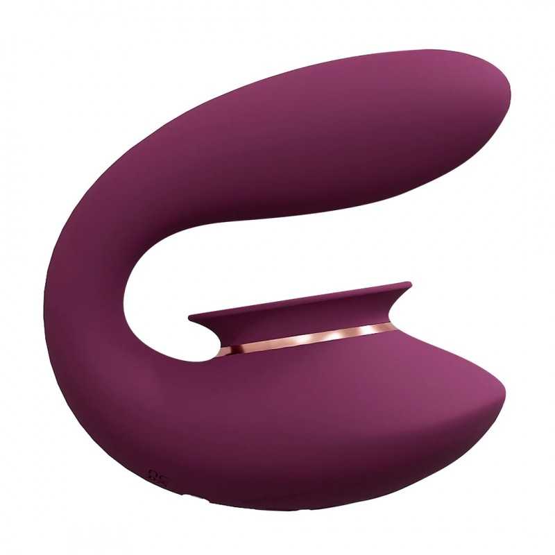 Twitch 3 Vibromasseur Rechargeable avec Aspiration