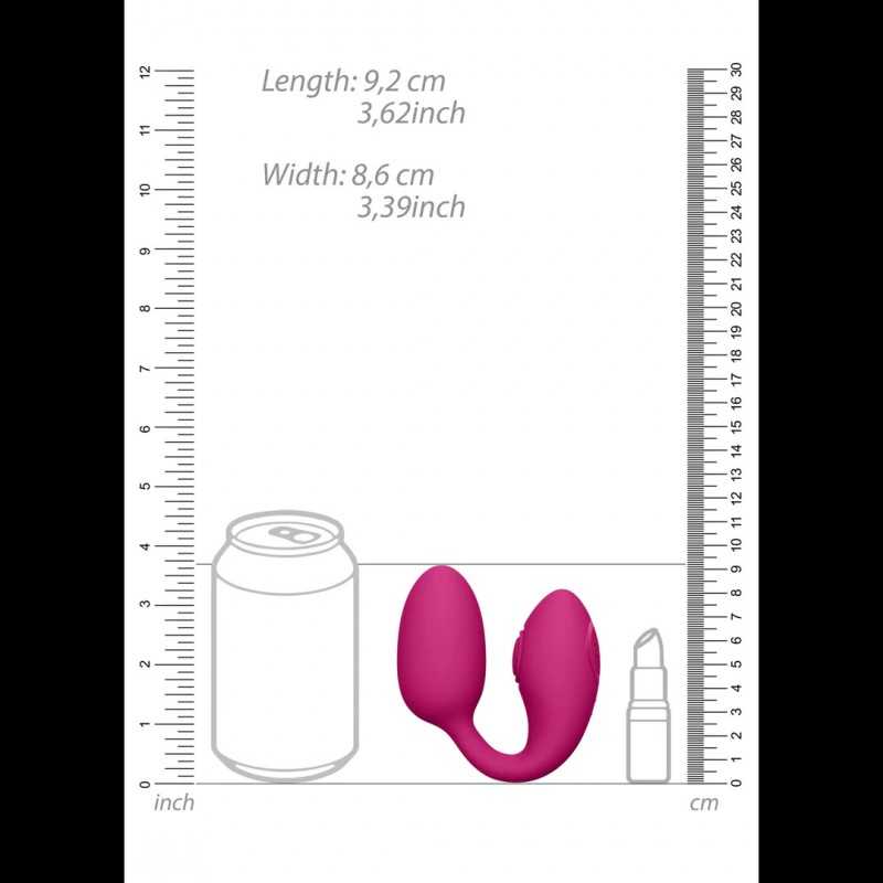Aika Œuf Vibrant Pulse Wave Rechargeable Double Stimulation