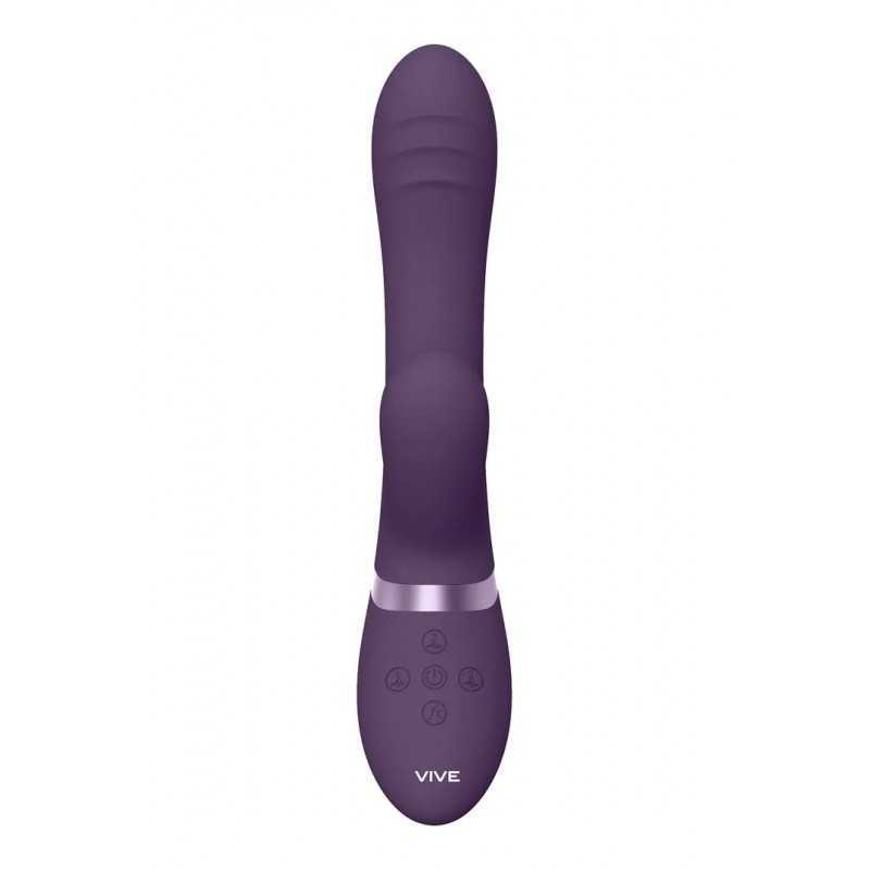 Tani Vibromasseur Rabbit Finger Motion Pulse Wave USB