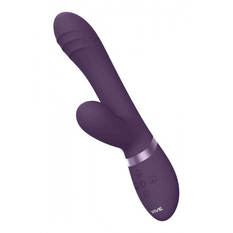 Tani Vibromasseur Rabbit Finger Motion Pulse Wave USB