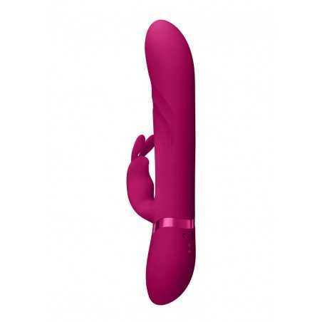 Nari : vibromasseur rabbit avec billes rotatives et double stimulation