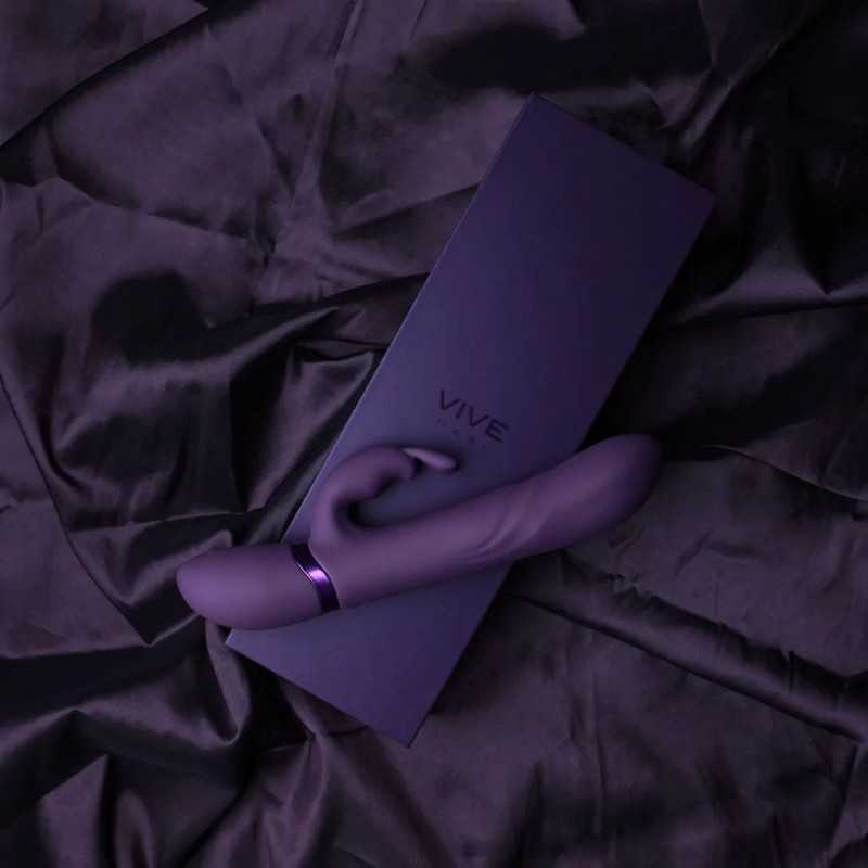 Nari Vibromasseur Rabbit à Billes Rotatives Rechargeable