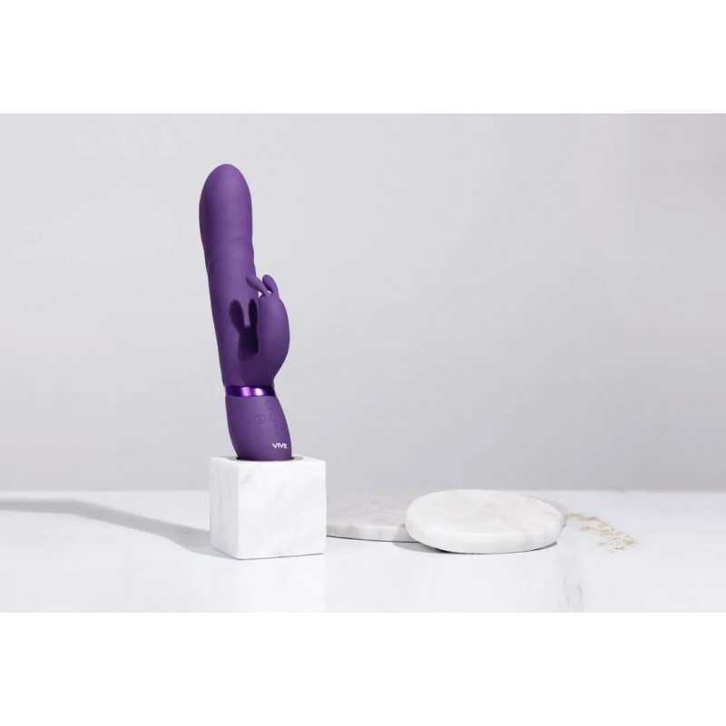Nari Vibromasseur Rabbit à Billes Rotatives Rechargeable