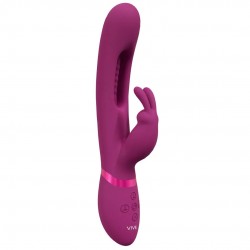 Mika Vibromasseur Rabbit Triple Moteur Point G Battant