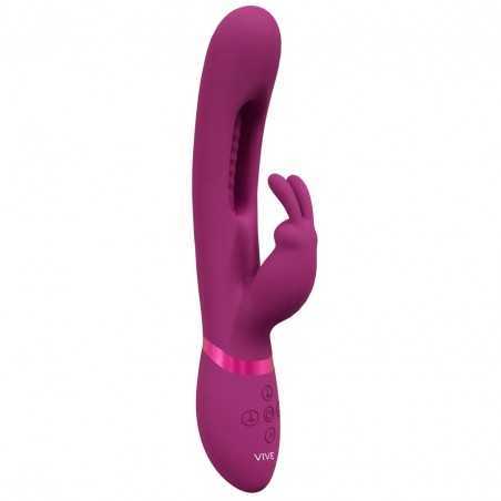 Mika Vibromasseur Rabbit Triple Moteur Point G Battant