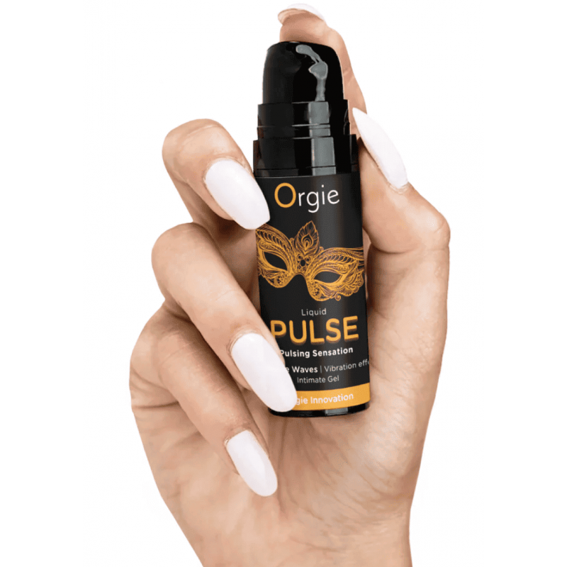 Liquid Pulse Gel Stimulant Intime Ice Caramel à Pulsation