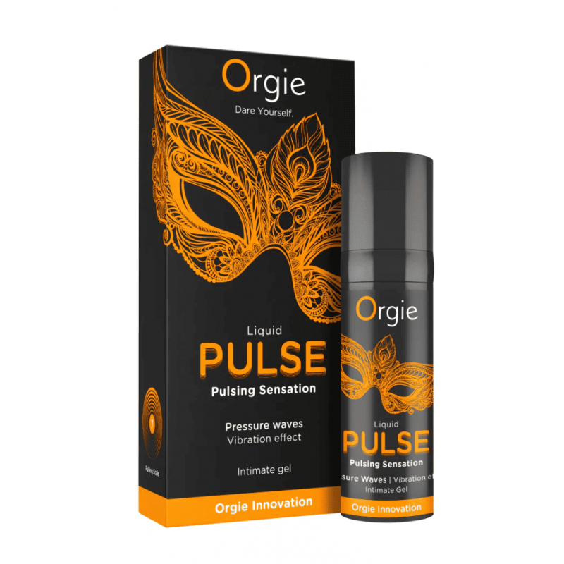Liquid Pulse Gel Stimulant Intime Ice Caramel à Pulsation