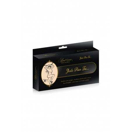 Set de 5 bandeaux satin noir pour les yeux, poignets et chevilles – Élégance, confort et jeux de couple