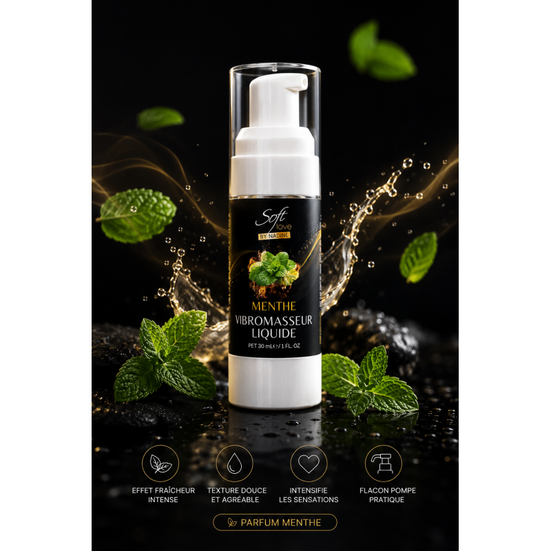 Vibromasseur Liquide Soft Love 30ml – Plaisir et Stimulation