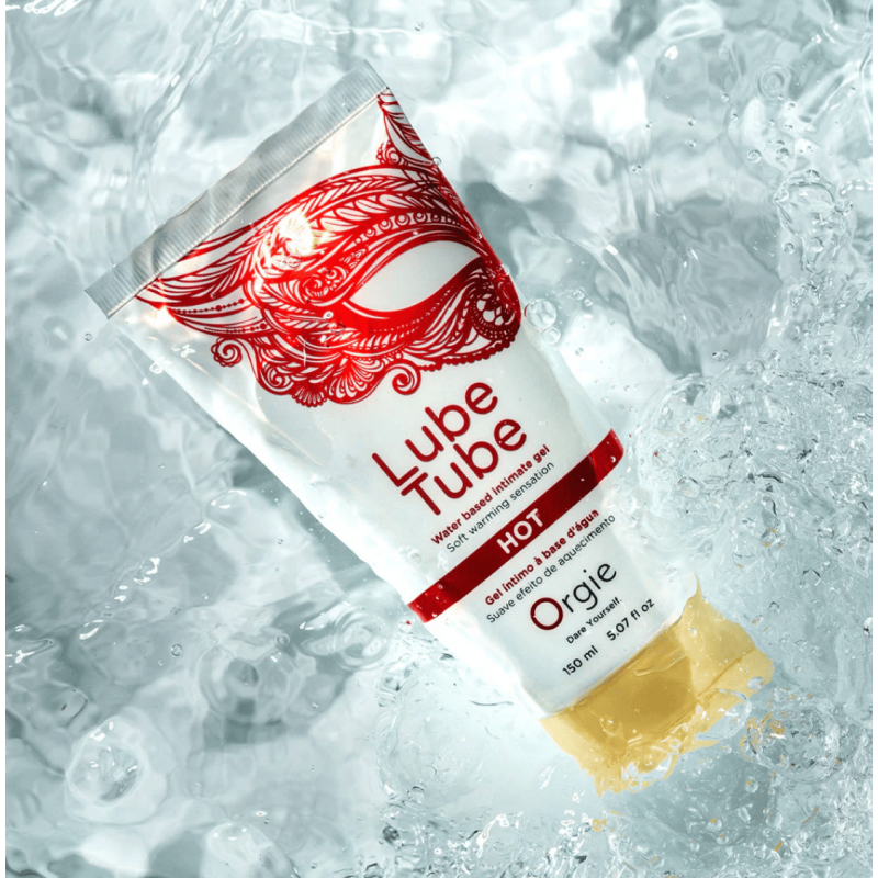 Lube Tube Hot – Lubrifiant Chauffant à Base d'Eau 150 ml
