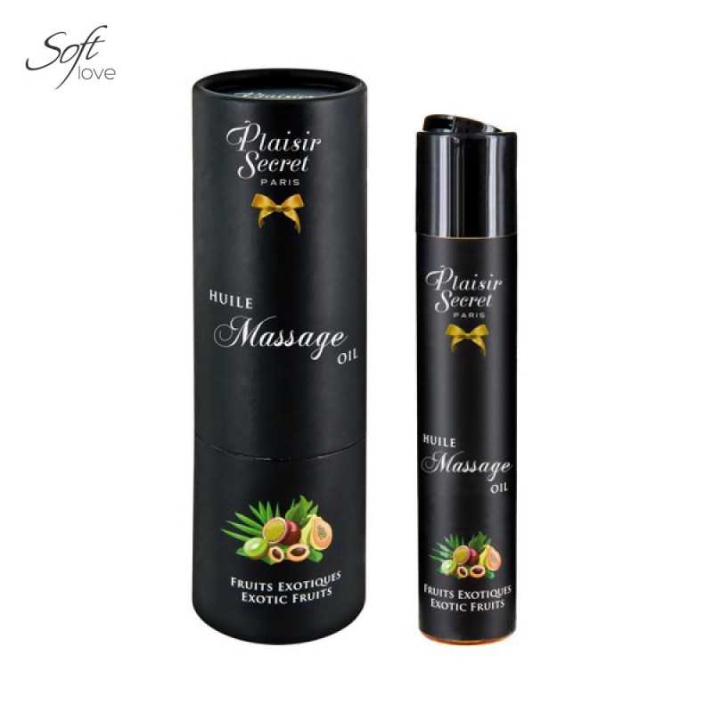 Huile de massage chauffante et gourmande Plaisir Secret
