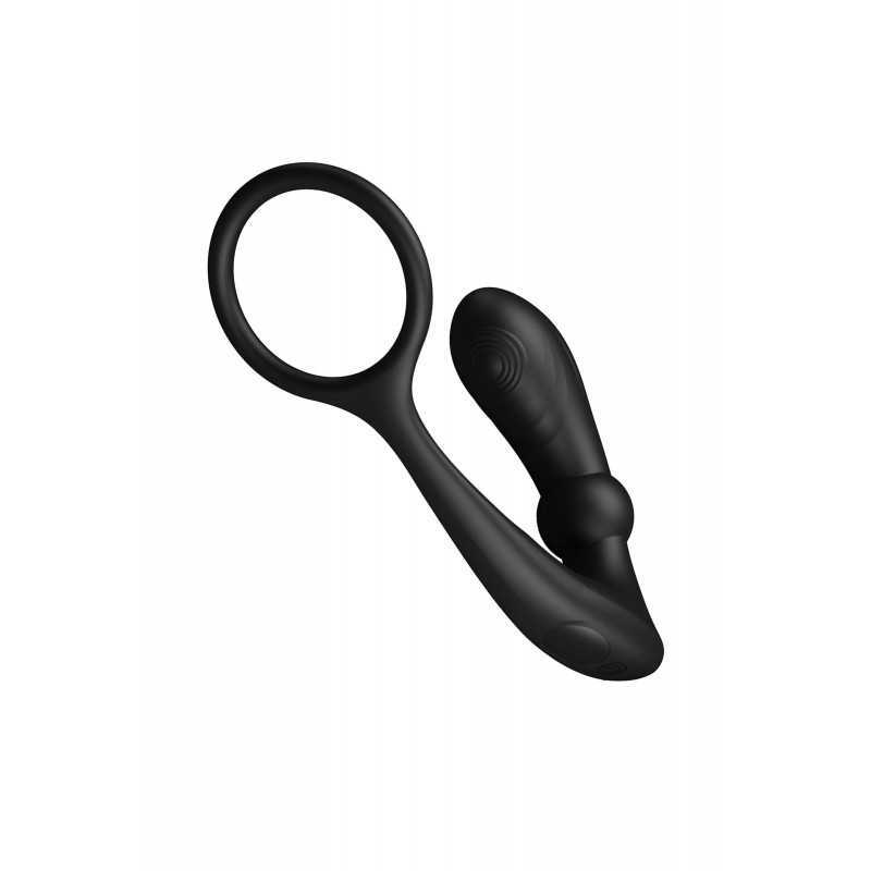 Warren – Plug anal vibrant télécommandé avec cockring