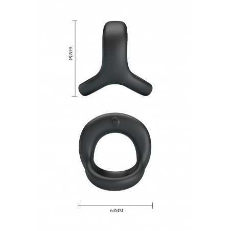 Elliott – Double cockring vibrant rechargeable 10 modes