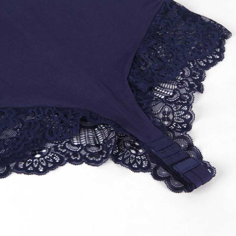 Body Marine en dentelle noir ou bleu, chic et élégant