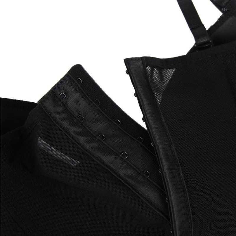 Corset Audrey en dentelle, disponible en noir, bleu ou bordeaux