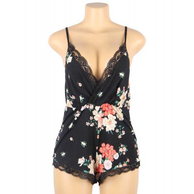 Pyjama avec fleurs Alicia
