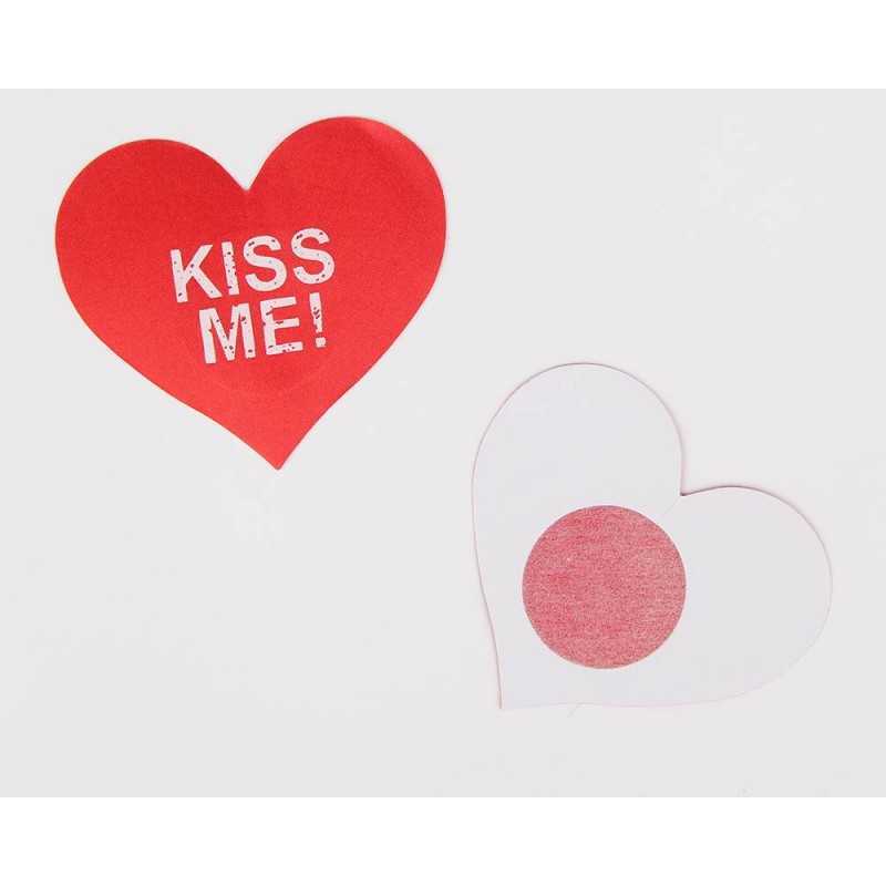 Cache-tétons "Kiss Me" – Fun, sensualité et audace en un accessoire