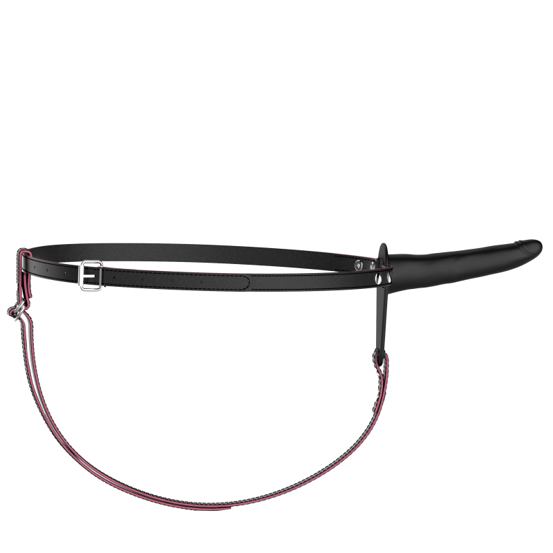 Gode Ceinture Noir Vibrant - 10 Vitesses et Confort Réglable